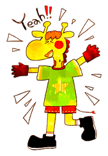 Kirin and Mr. Usagi sticker #15822490