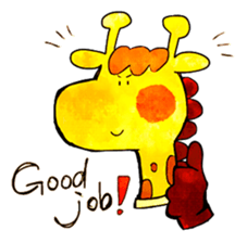 Kirin and Mr. Usagi sticker #15822495