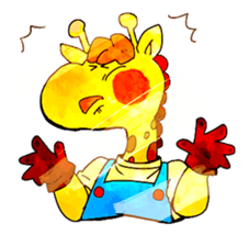 Kirin and Mr. Usagi sticker #15822497