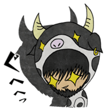 Ushiyarou&Holstein sticker #15822510