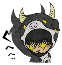 Ushiyarou&Holstein sticker #15822510