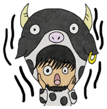 Ushiyarou&Holstein sticker #15822521