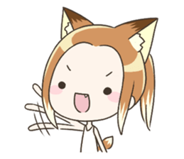 Little LynnYi Fox and her friends sticker #15822562