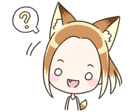 Little LynnYi Fox and her friends sticker #15822563
