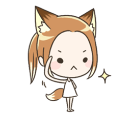Little LynnYi Fox and her friends sticker #15822565