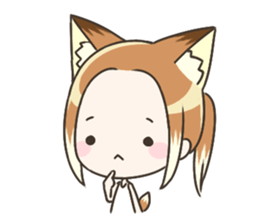Little LynnYi Fox and her friends sticker #15822566