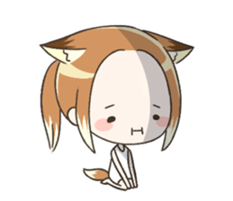 Little LynnYi Fox and her friends sticker #15822570