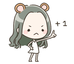 Little LynnYi Fox and her friends sticker #15822596