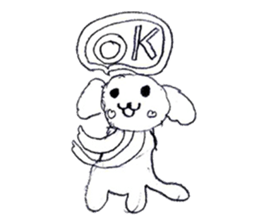 Dog sticker!! sticker #15822619