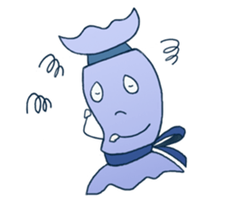 Pillow staring into space sticker #15822866