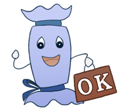 Pillow staring into space sticker #15822870