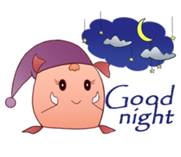 Pillow staring into space sticker #15822892
