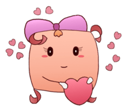 Pillow staring into space sticker #15822896