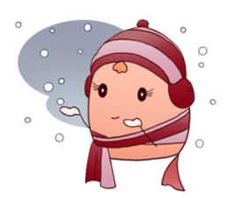 Pillow staring into space sticker #15822901