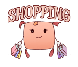 Pillow staring into space sticker #15822904