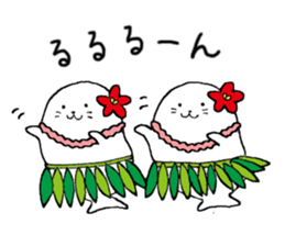 Twins of seals part3 sticker #15822970