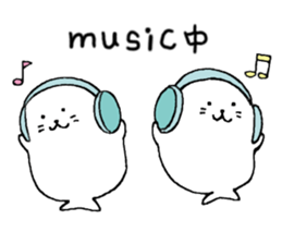 Twins of seals part3 sticker #15822987