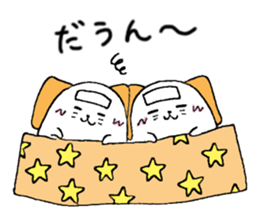 Twins of seals part3 sticker #15822988