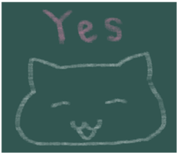 Blackboard art sticker sticker #15823306