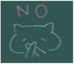 Blackboard art sticker sticker #15823307