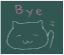 Blackboard art sticker sticker #15823308