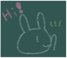 Blackboard art sticker sticker #15823311