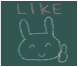 Blackboard art sticker sticker #15823312