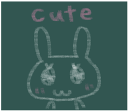 Blackboard art sticker sticker #15823313