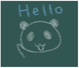 Blackboard art sticker sticker #15823319