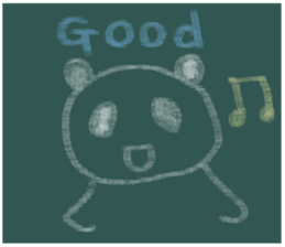 Blackboard art sticker sticker #15823321