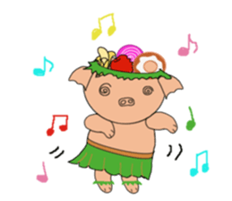 His name is Piglu sticker #15823436