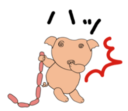 His name is Piglu sticker #15823444