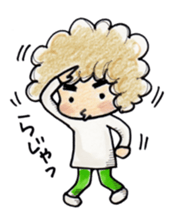 MOJYAKI's happy days sticker #15823459