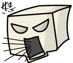 Cube Baby sticker #15823578