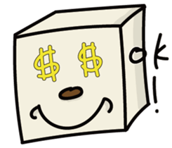 Cube Baby sticker #15823593