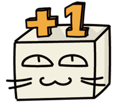 Cube Baby sticker #15823594