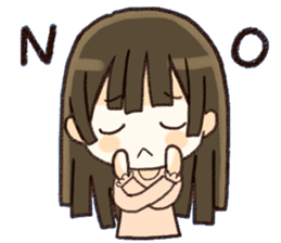 girl sticker01 sticker #15823643