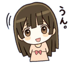 girl sticker01 sticker #15823646