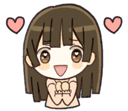 girl sticker01 sticker #15823647