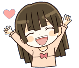 girl sticker01 sticker #15823650