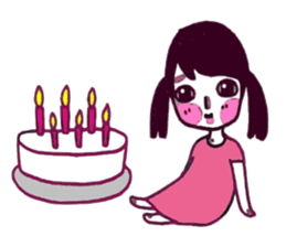 Miss Birthday sticker #15823855