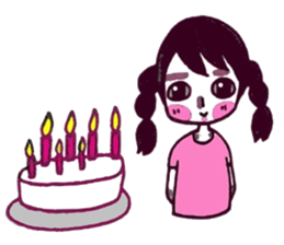 Miss Birthday sticker #15823856