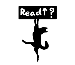 Shadow dogs & cats v.1 sticker #15823946