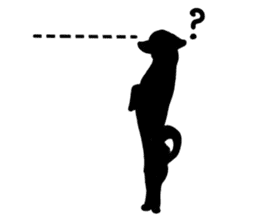 Shadow dogs & cats v.1 sticker #15823949
