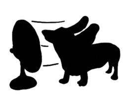 Shadow dogs & cats v.1 sticker #15823955