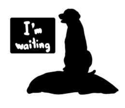 Shadow dogs & cats v.1 sticker #15823963