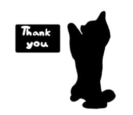 Shadow dogs & cats v.1 sticker #15823964