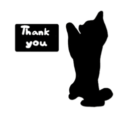 Shadow dogs & cats v.1 sticker #15823964