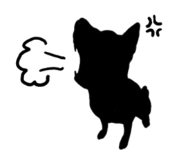 Shadow dogs & cats v.1 sticker #15823967