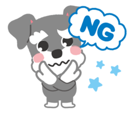 Schnauzer's Jay sticker #15823995
